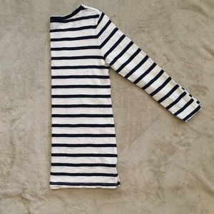 Old Navy 3 Quarter Length Sleeved Striped Top